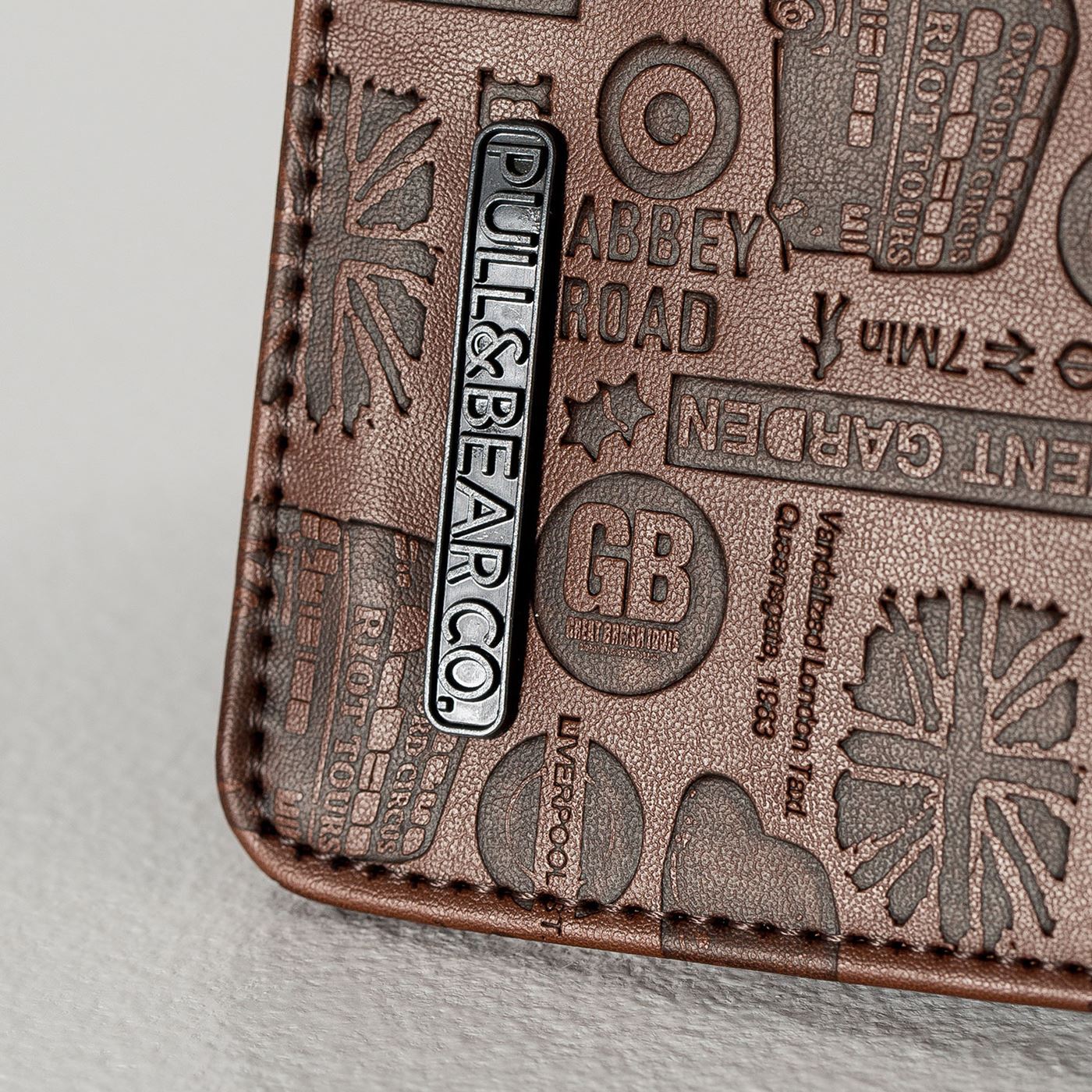 Nop Element Earth Theme 1. Men's Slimfold Wallet