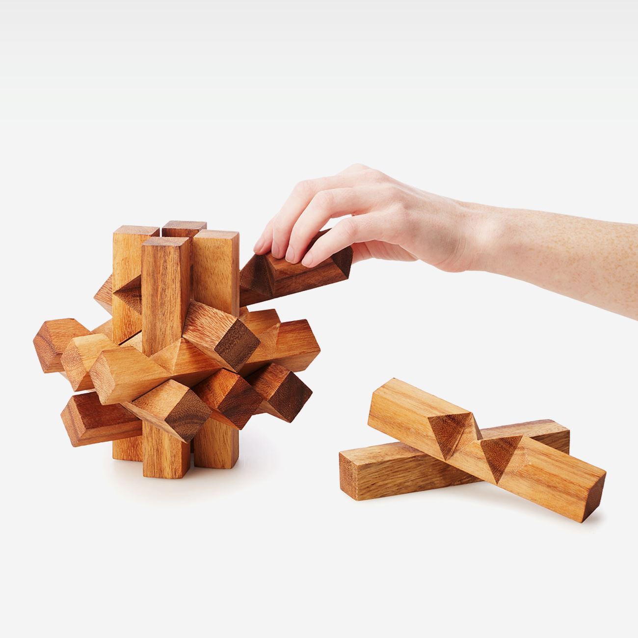 Nop Element Earth Theme 1. Wooden 3D Puzzle